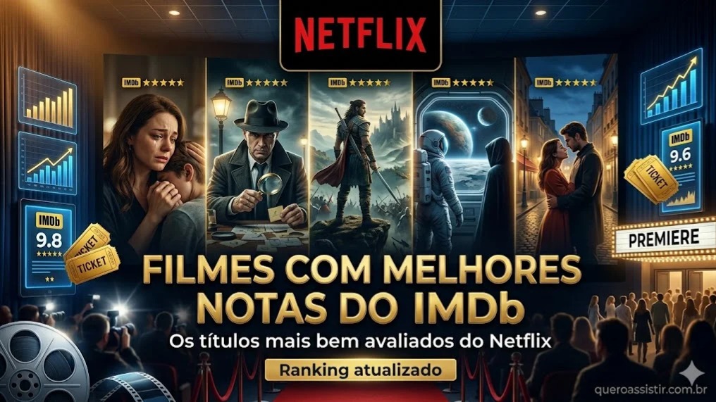 Melhores Filmes da Netflix com Alta Nota no IMDB em 2026