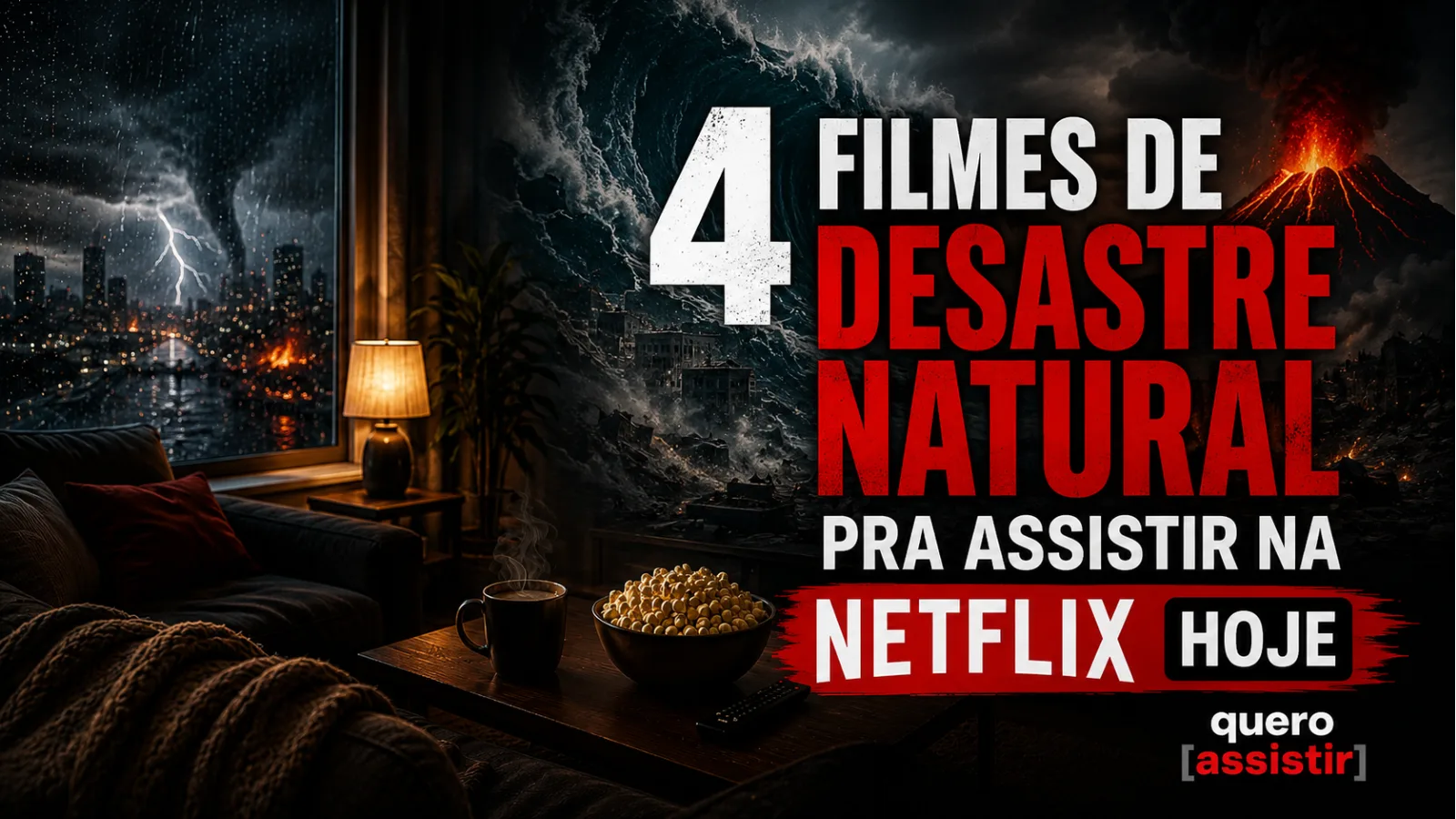 Melhores filmes de desastre natural na Netflix