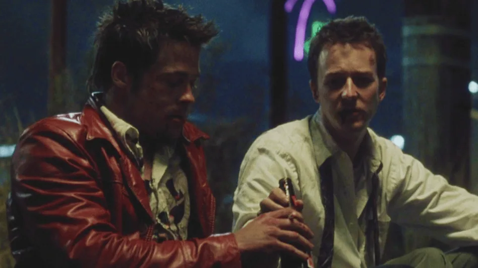 O Clube da Luta com Brad Pitt